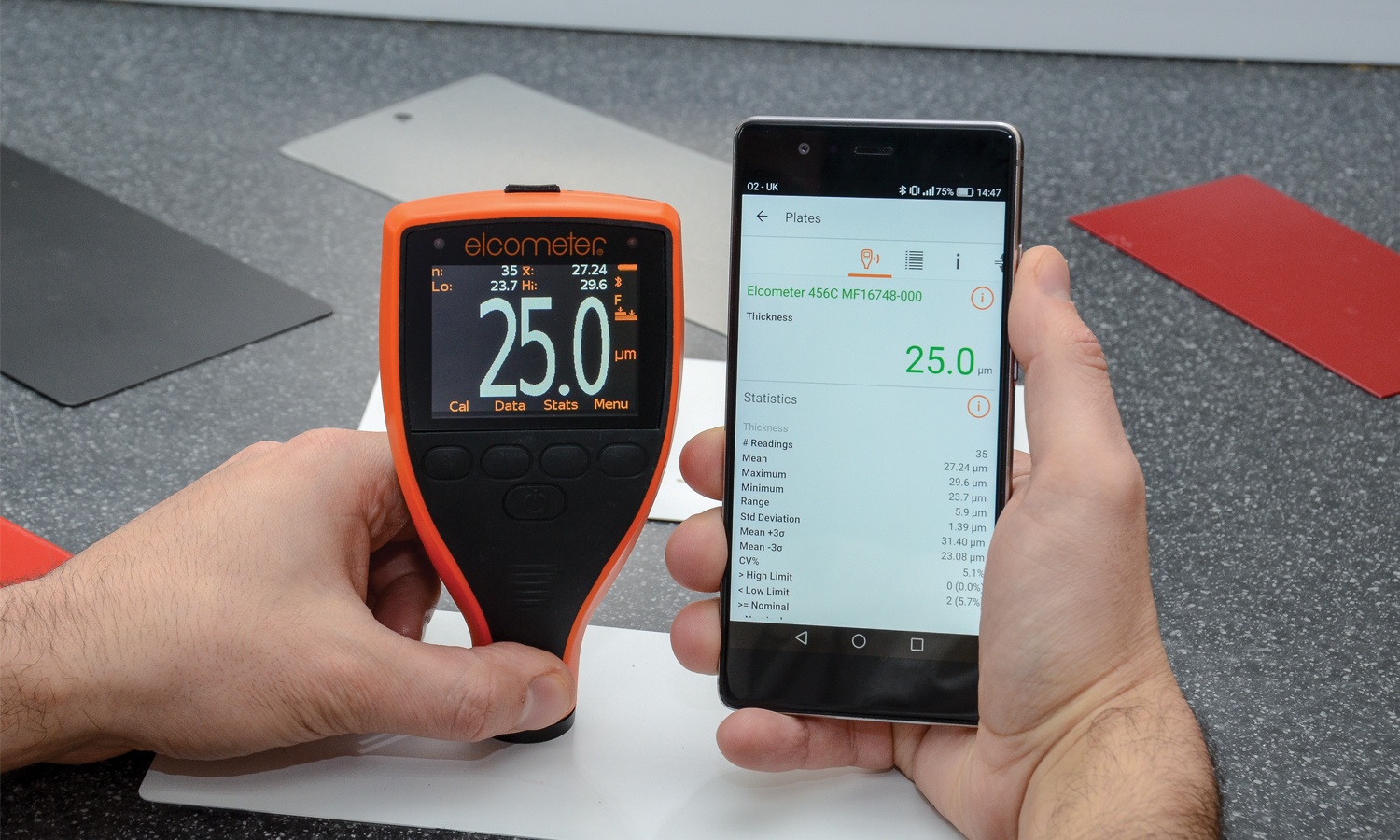 Elcometer 456 整体式涂层测厚仪规格图