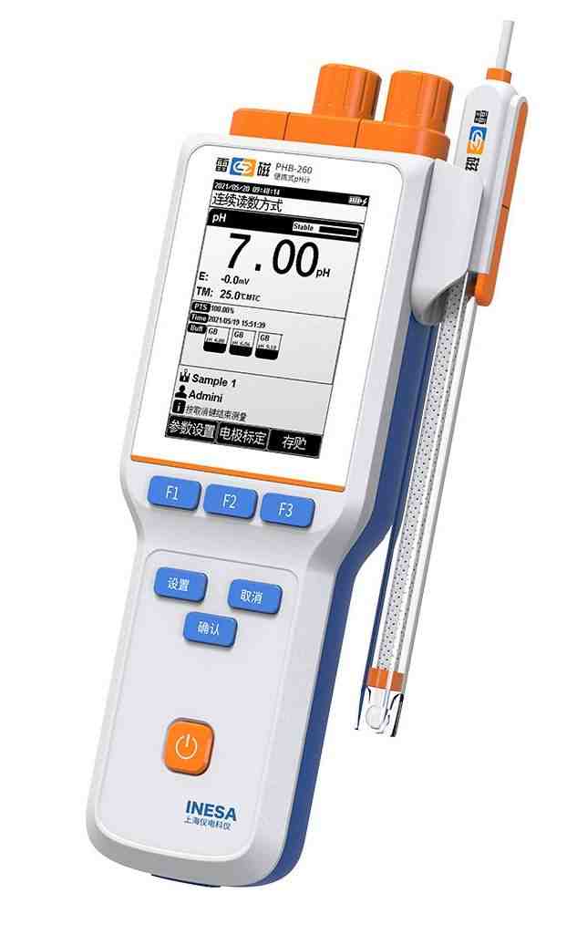 PHBJ-260型便携式 pH 计