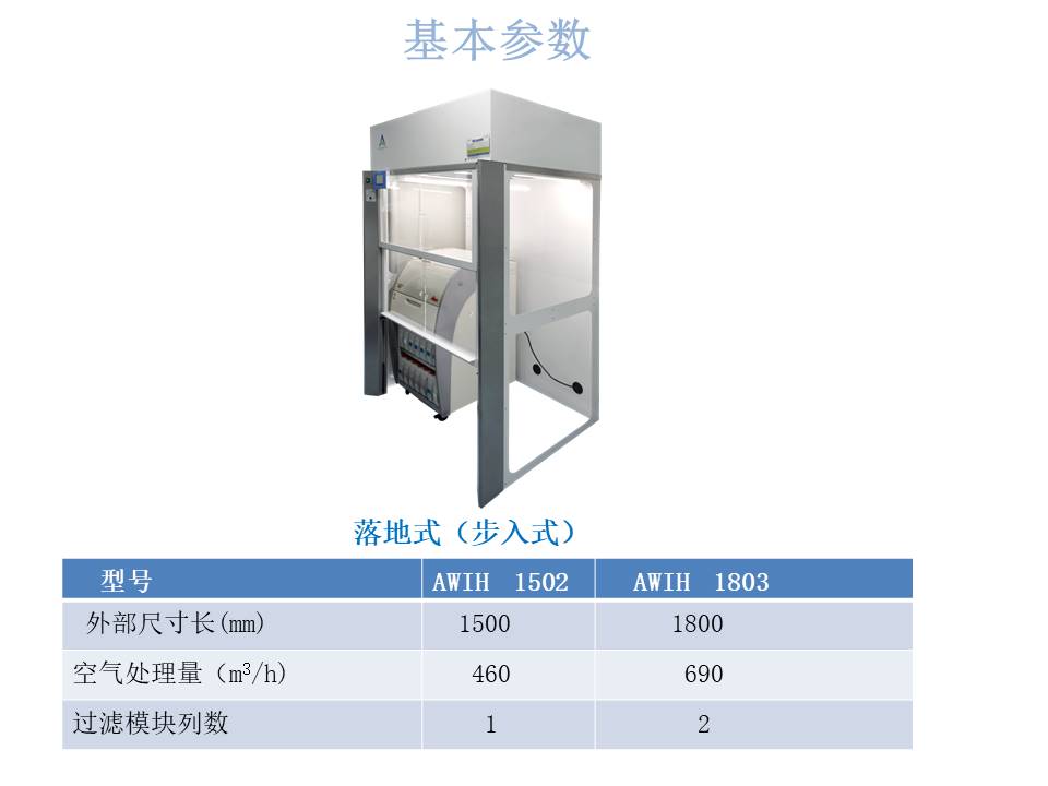 安瑞斯仪器防护柜规格图