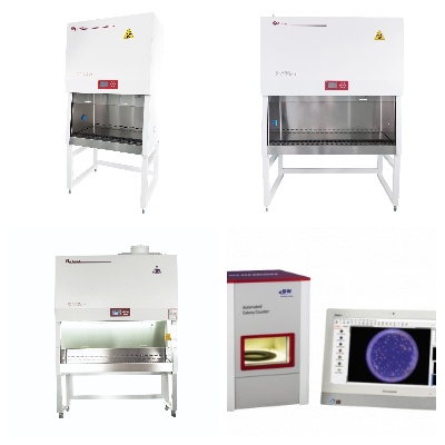 智能菌落计数仪，高效提升微生物检测效率；生物安全柜，保障实验操作安全